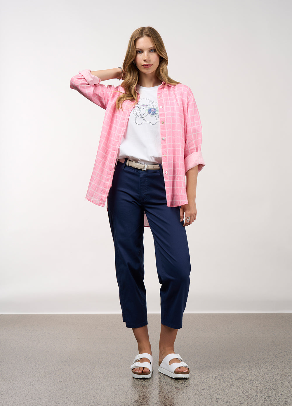Madly Sweetly | Wavelength Shirt - Candy White