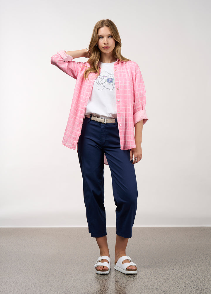 Madly Sweetly | Wavelength Shirt - Candy White