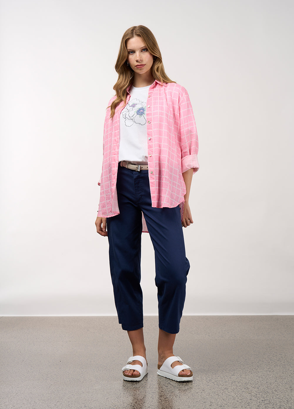 Madly Sweetly | Wavelength Shirt - Candy White