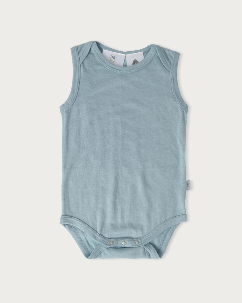 Singlet Bodysuit Merino Gum Drop 0-3 Months