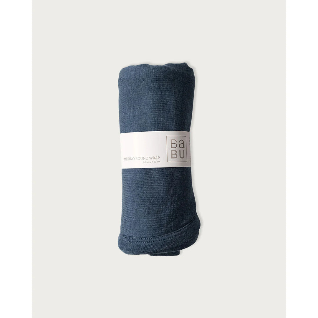 Merino Swaddle Wrap Denim