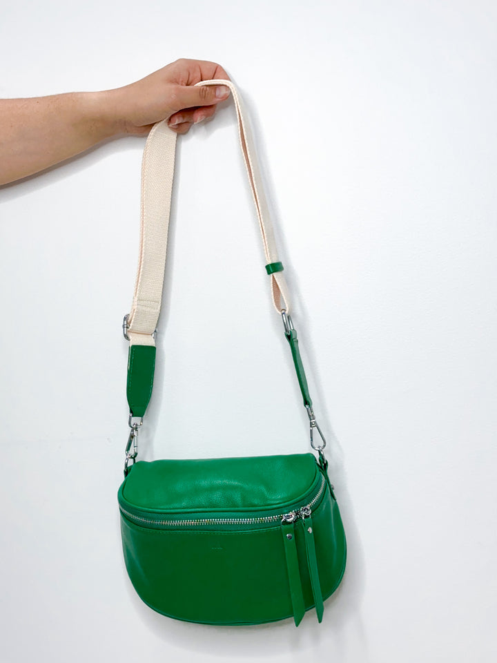 Dani Leather Bag - Green