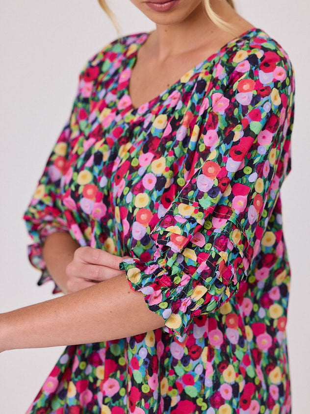 Monet Top - Candy Garden