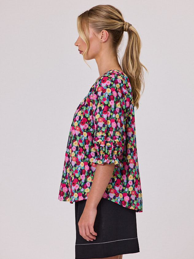 Monet Top - Candy Garden