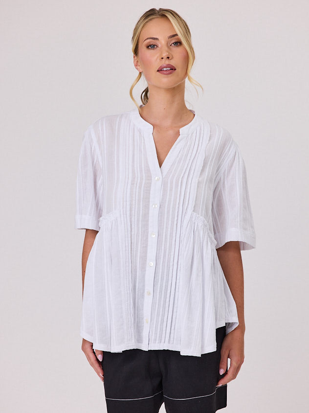 Daisy Girl Shirt - White