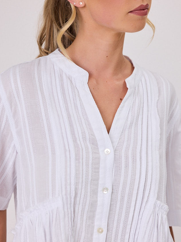 Daisy Girl Shirt - White