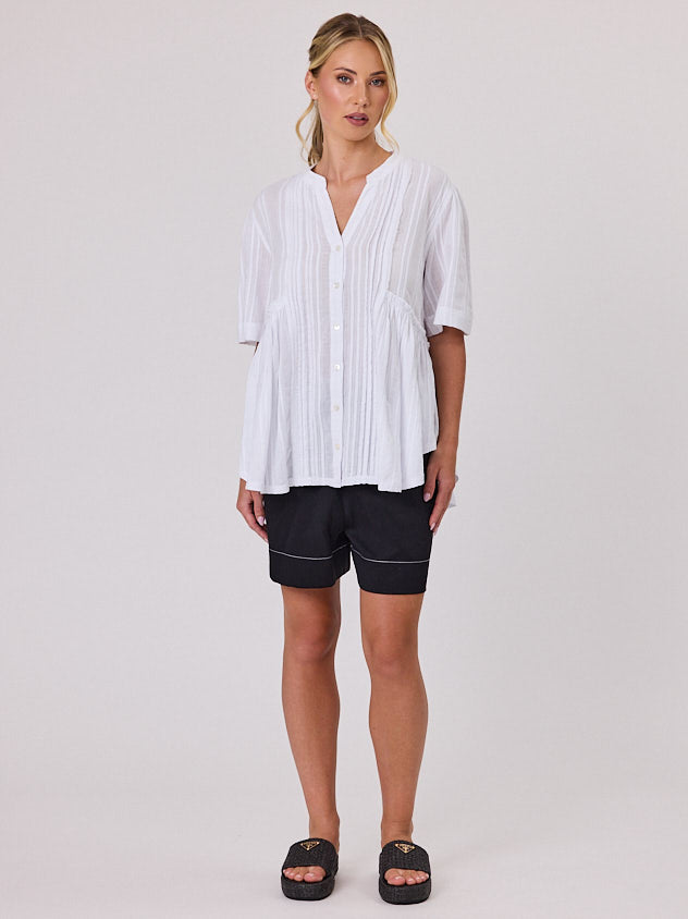 Daisy Girl Shirt - White