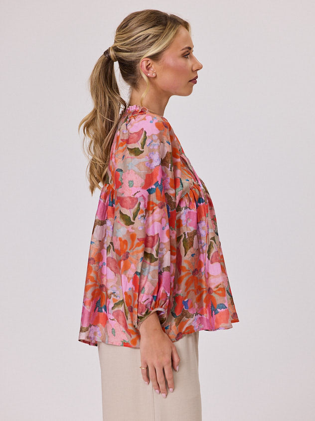 Daydream Blouse - Bold Botanic