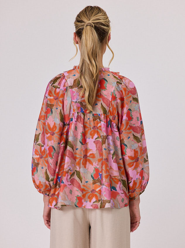 Daydream Blouse - Bold Botanic