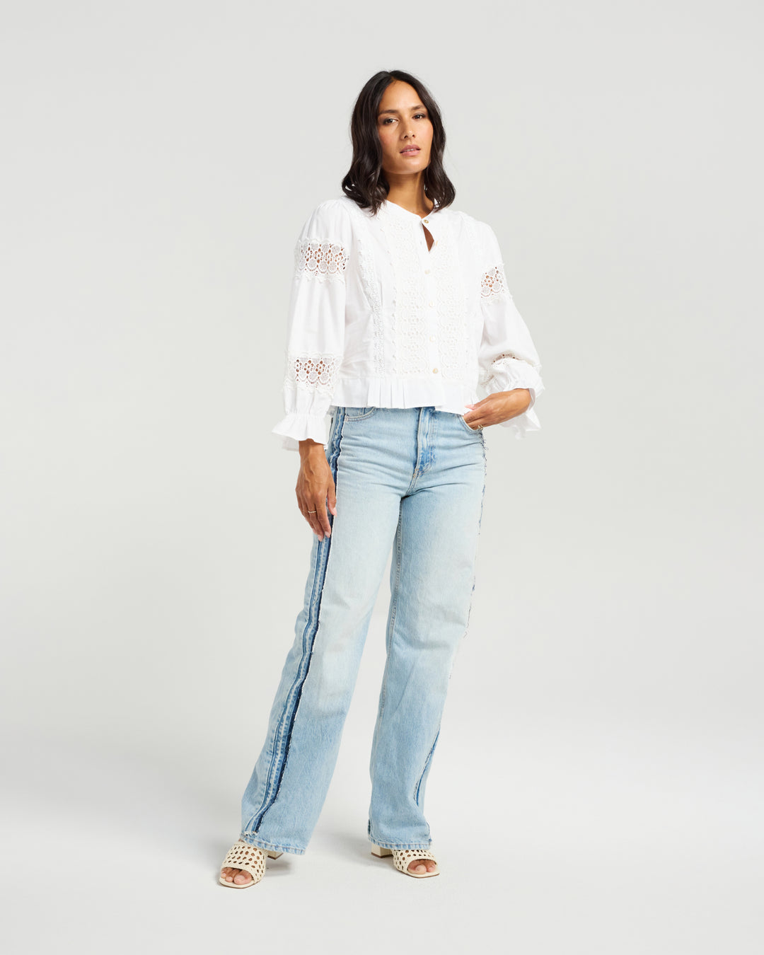 Yelina Shirt - White