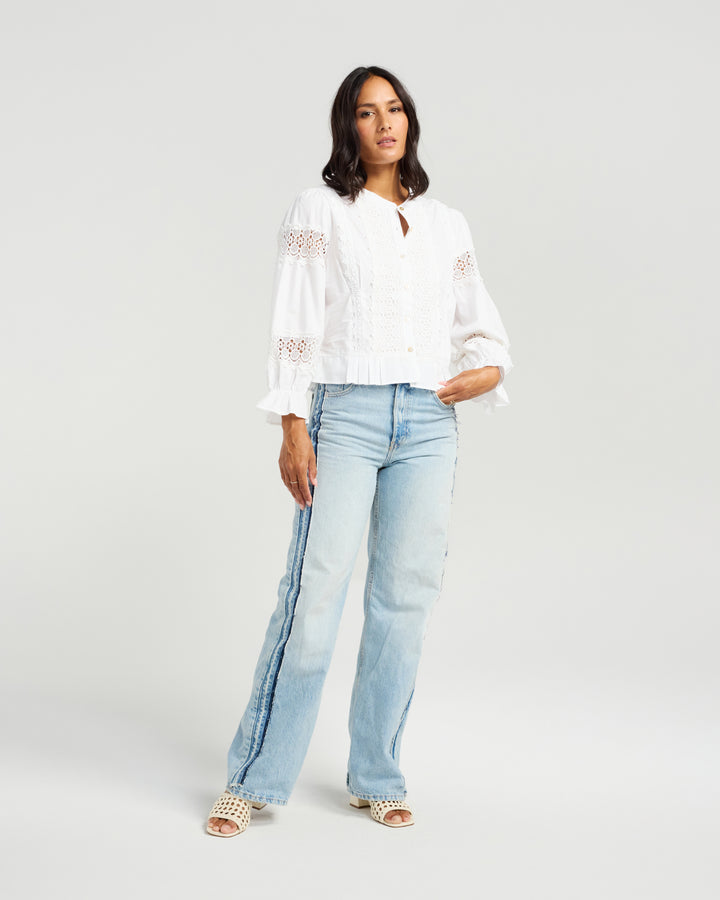 Yelina Shirt - White