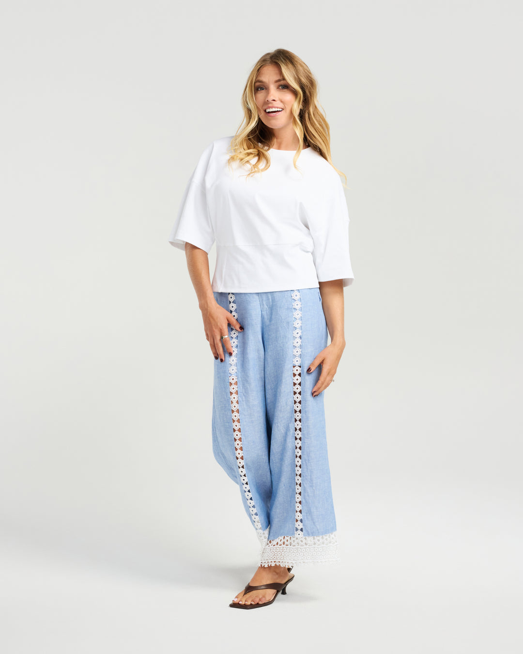 Flynn Pant - Powder Blue