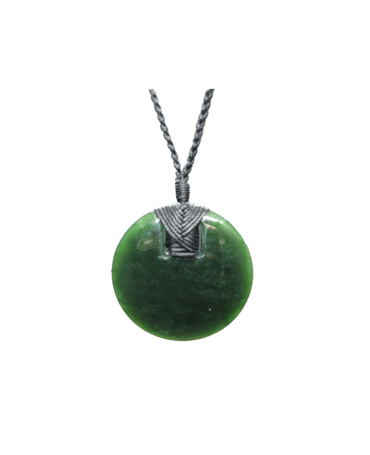 Pendant NZJ Jade Disc - Bound