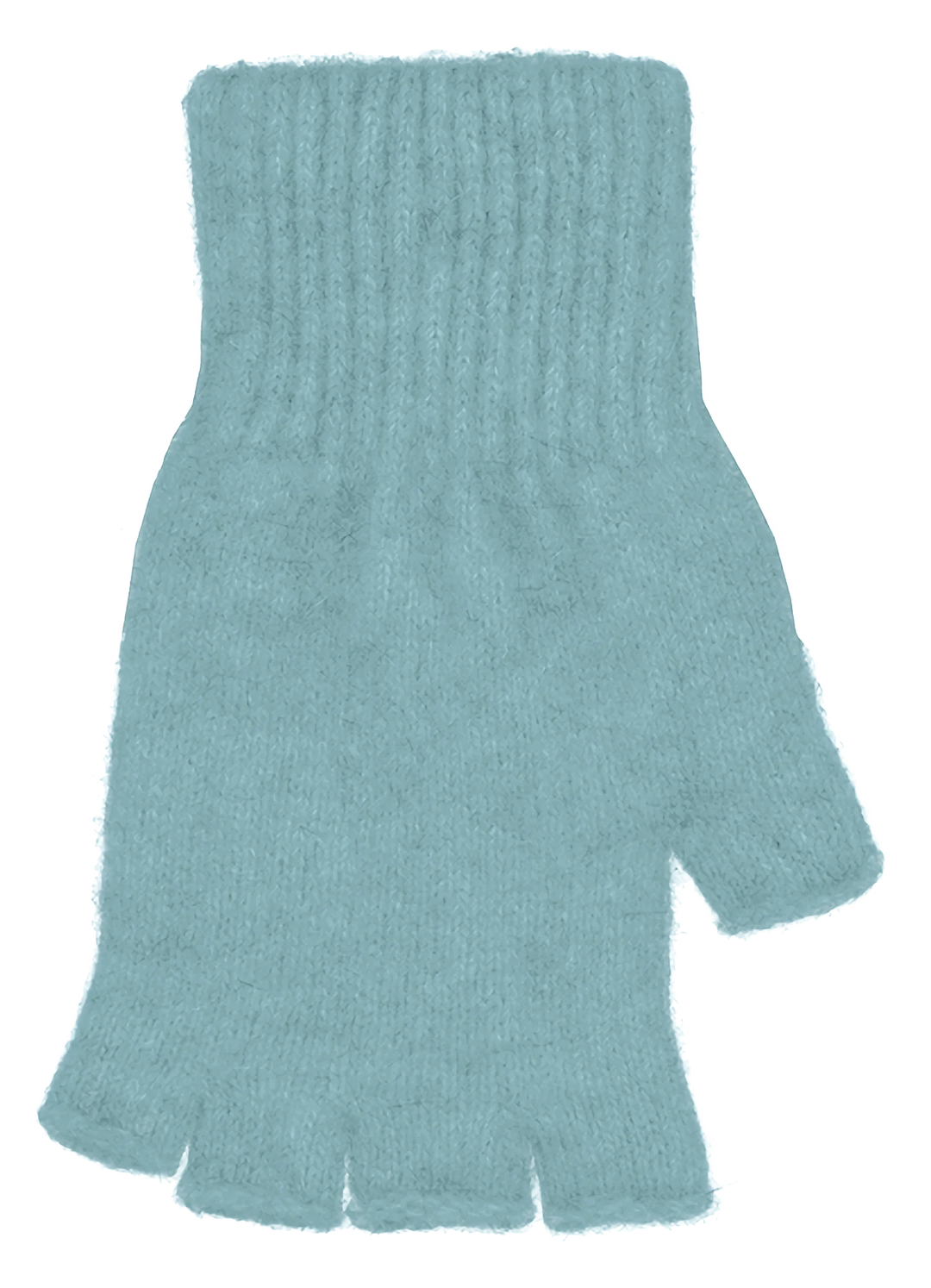 Native World | Possum Merino Plain Fingerless Glove - Topaz