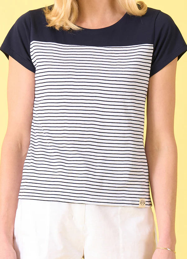 Charlie Jane | Sumner Tee - Navy