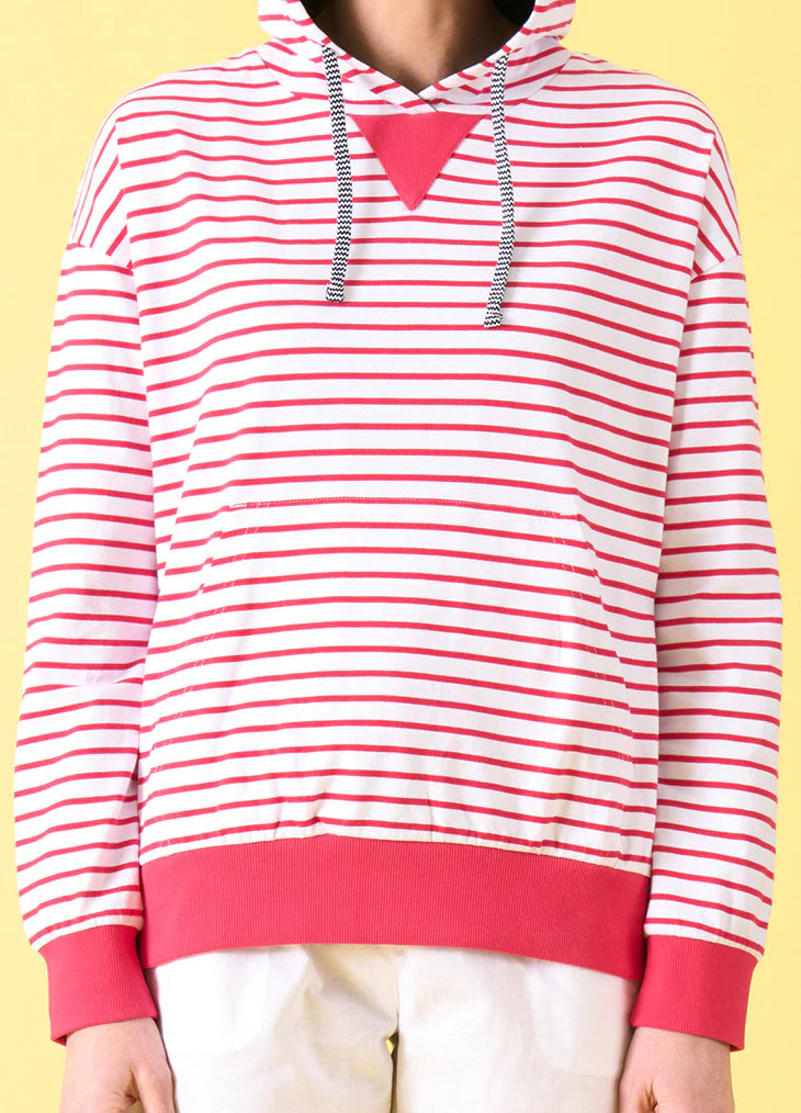 Charlie Jane | Albert Hood - White Raspberry Stripe