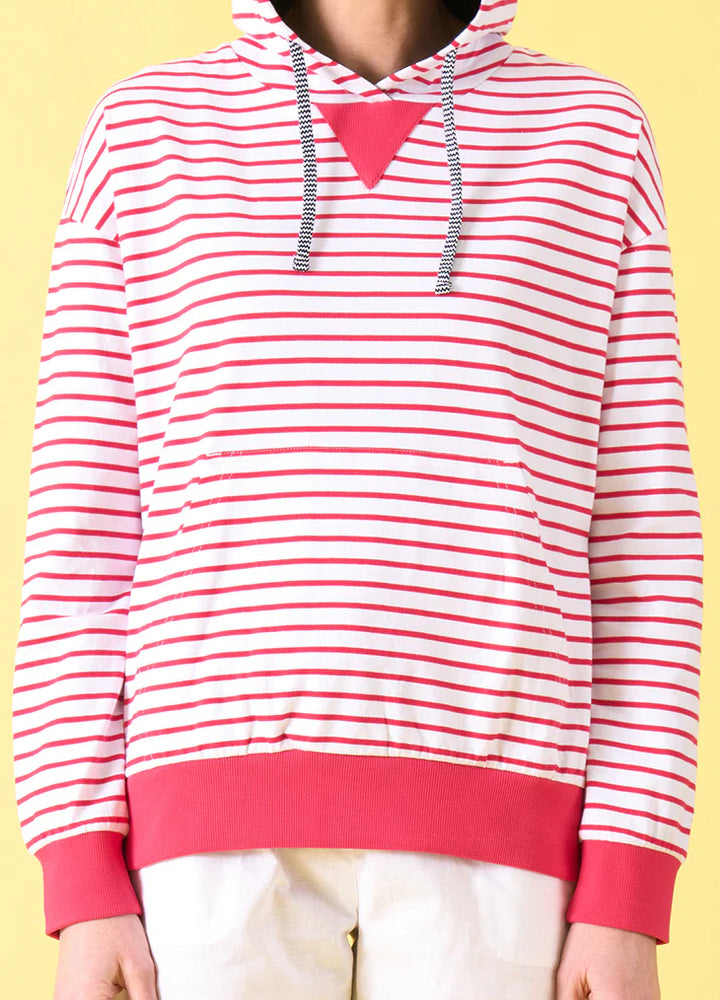 Charlie Jane | Albert Hood - White Raspberry Stripe