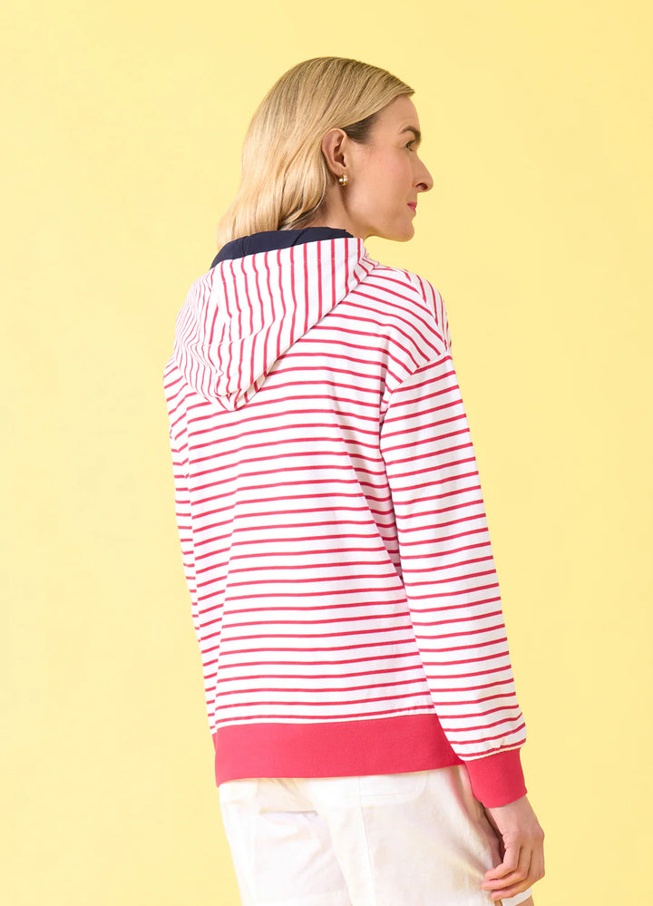 Charlie Jane | Albert Hood - White Raspberry Stripe