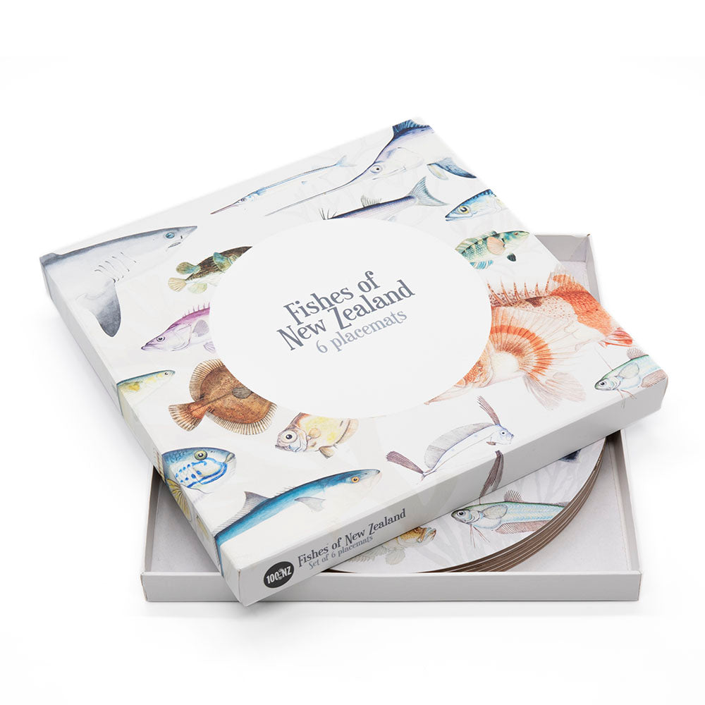 Fishes of NZ Set of 6 Placemats