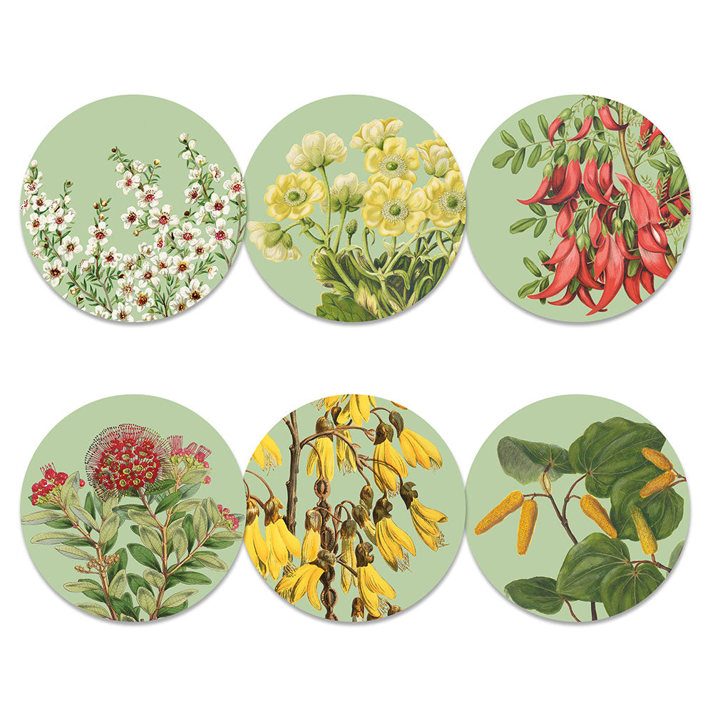 NZ Native Botanicals Set of 6 Placemats