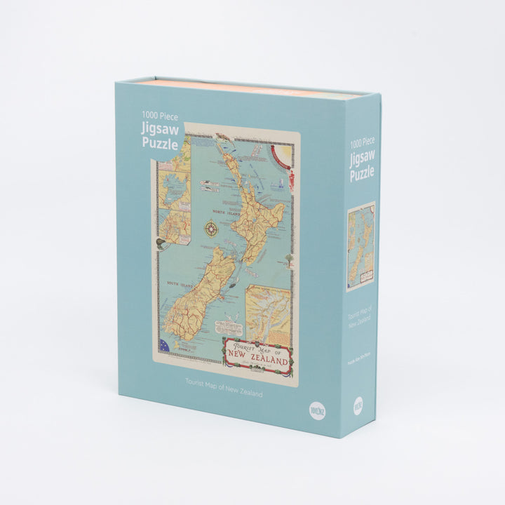Puzzle Box Tourist Map of NZ
