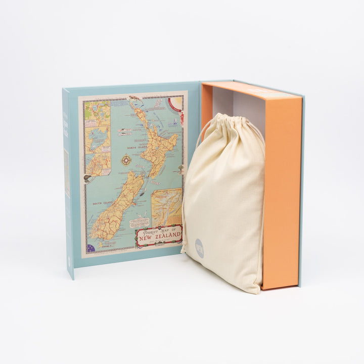 Puzzle Box Tourist Map of NZ