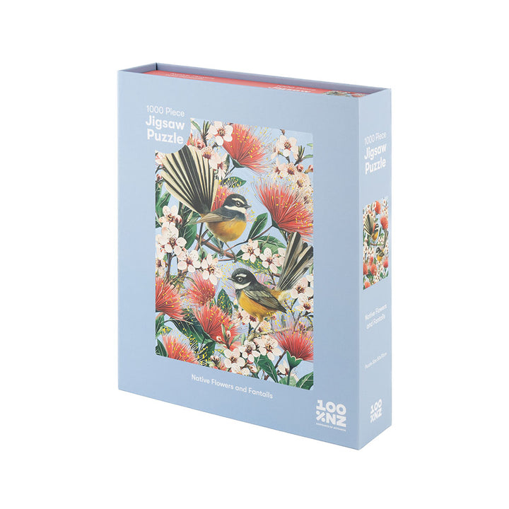 Puzzle Box Native Flowers & Chatty Fantails