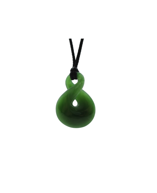 Pendant New Zealand Jade Twist Small 32mm