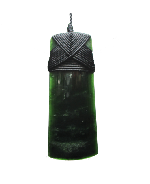 Pendant Toki New Zealand Jade Bound - 115mm