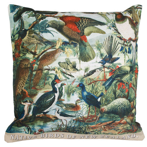 Cushion Native Birds of NZ