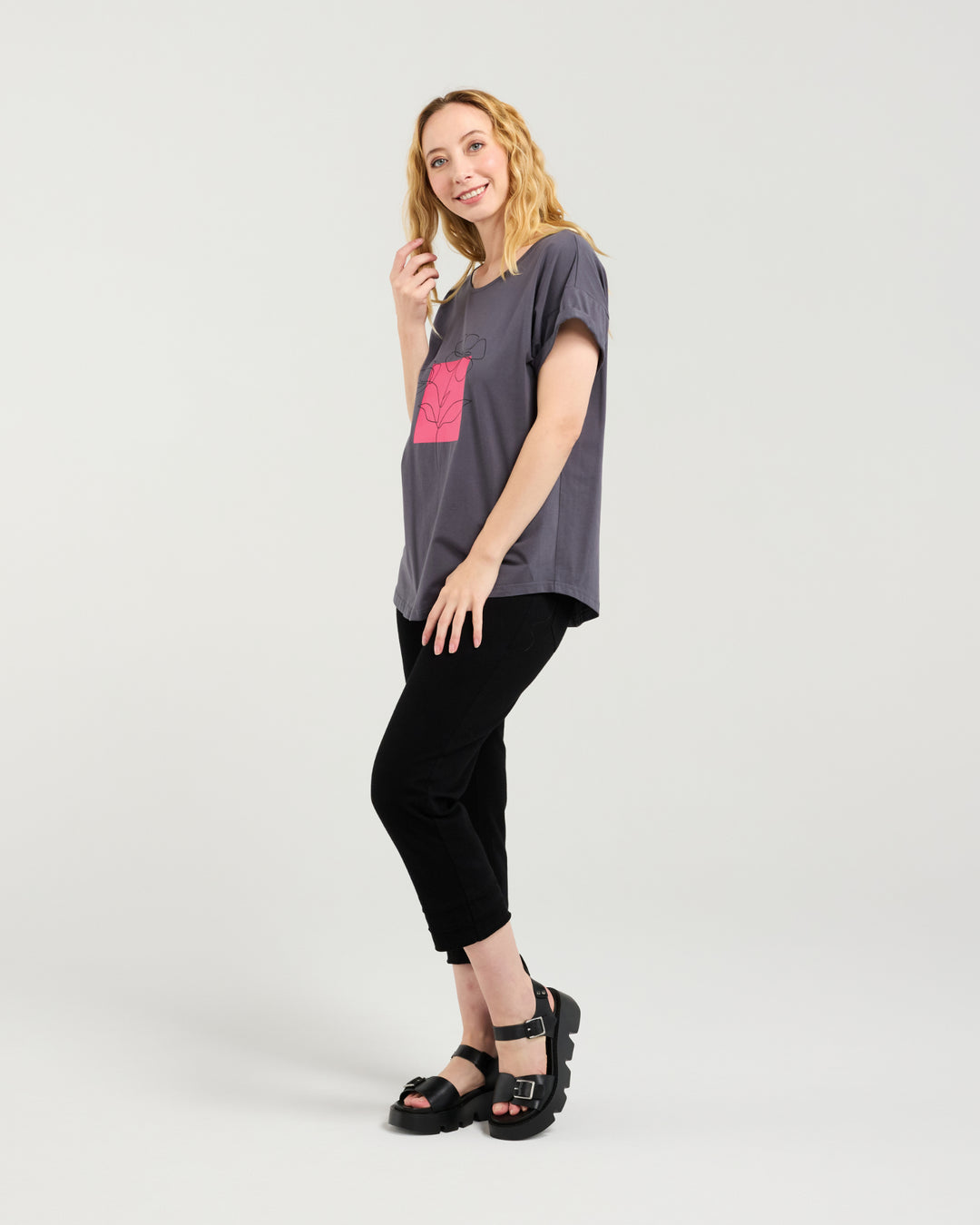 Seduce | Lily Top - Grey