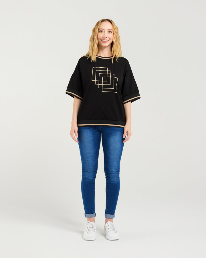 Seduce | Gemma Top - Black