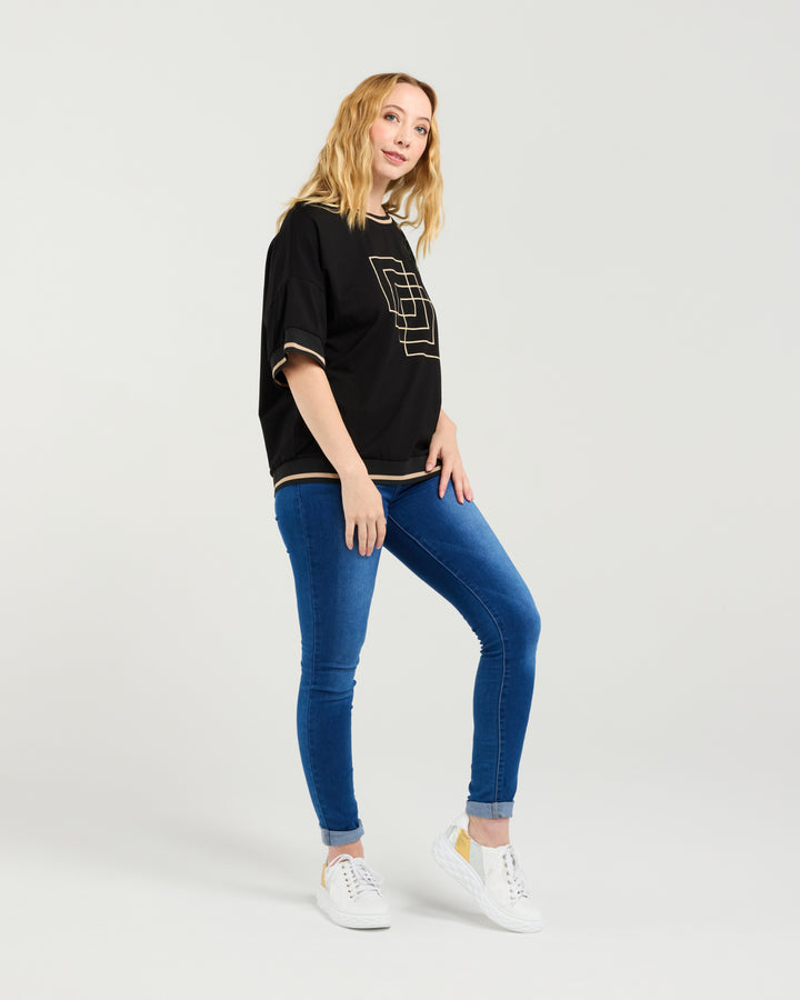 Seduce | Gemma Top - Black