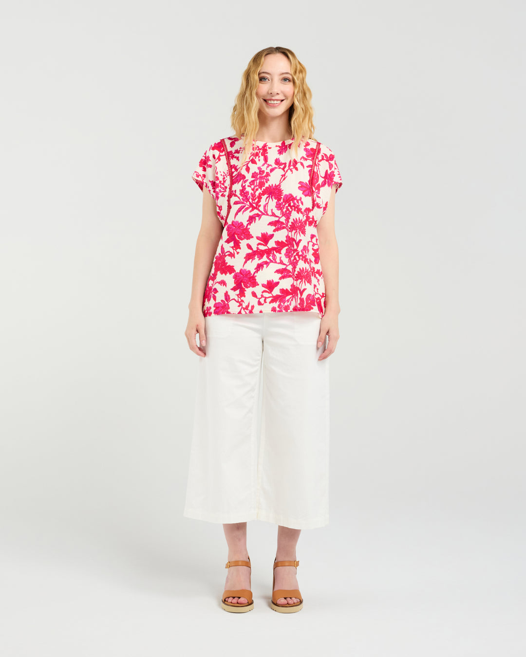Seduce | Stella Top - Magenta Blossom