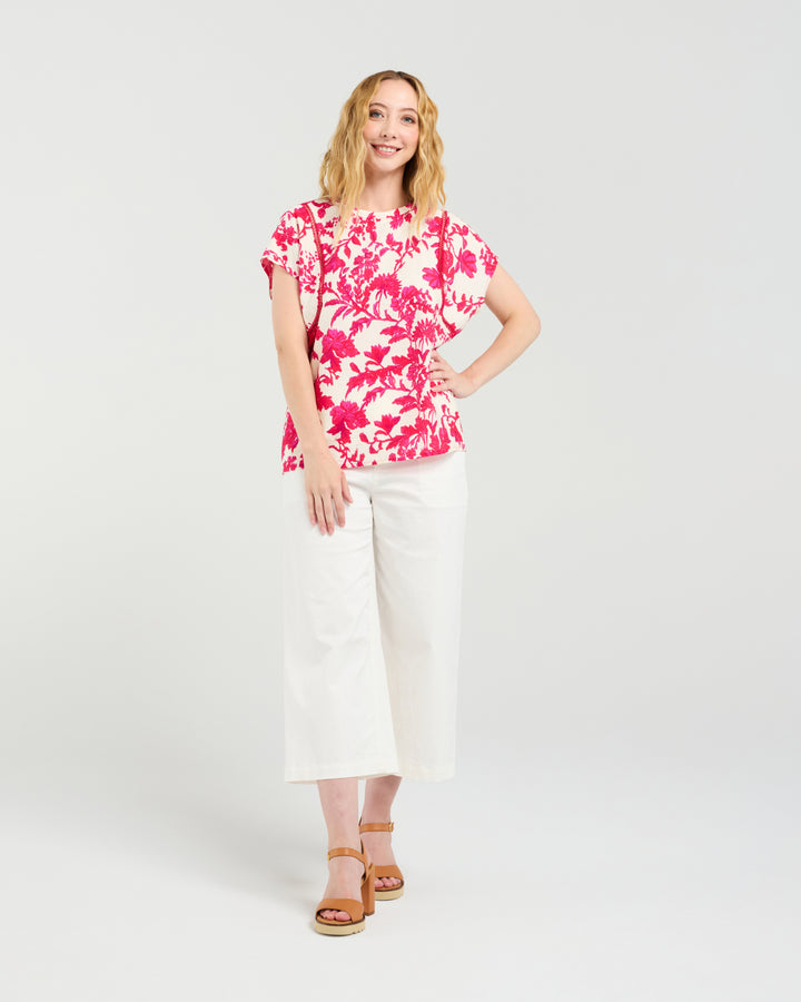 Seduce | Stella Top - Magenta Blossom