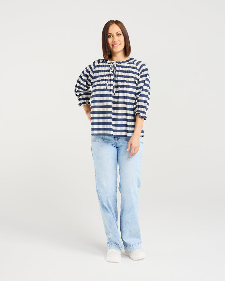 Seduce | Claire Top - Ink Check