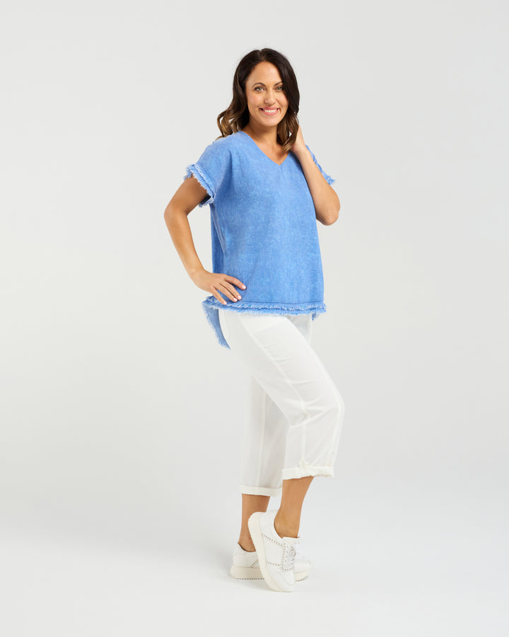 Seduce | Lilah Top - Blue