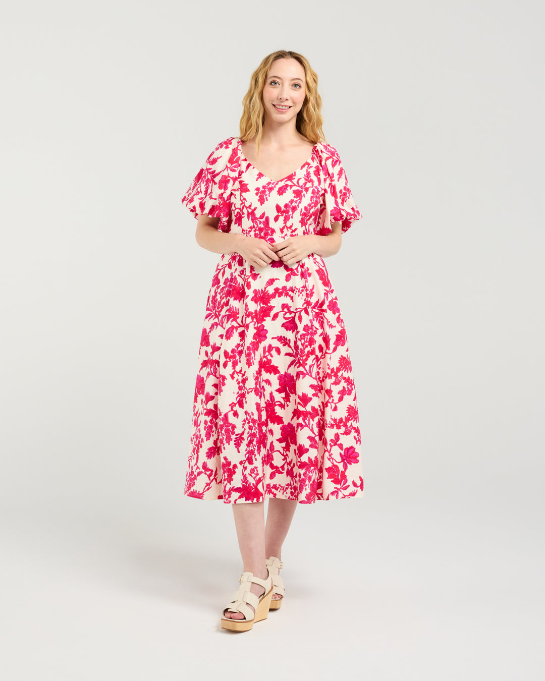 Seduce | Gabriella Dress - Magenta Blossom