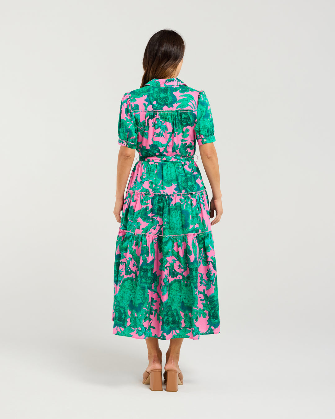 Seduce | Elise Dress - Pink Jungle
