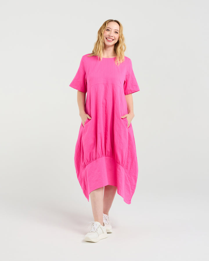 Seduce | Selena Dress - Hot Pink