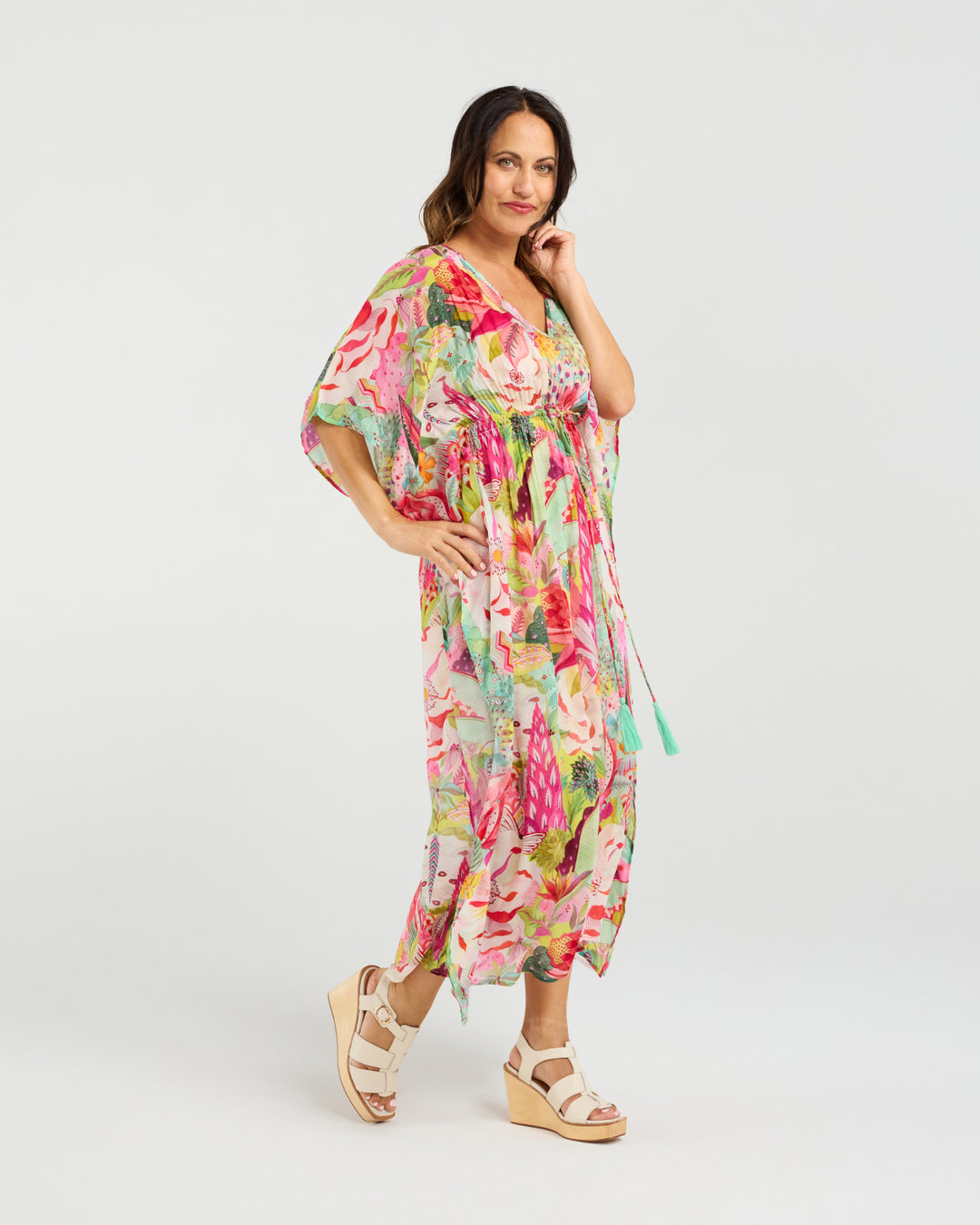 Seduce | Sonya Dress - Blossom Pop
