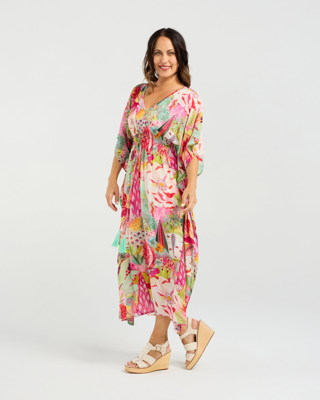 Seduce | Sonya Dress - Blossom Pop