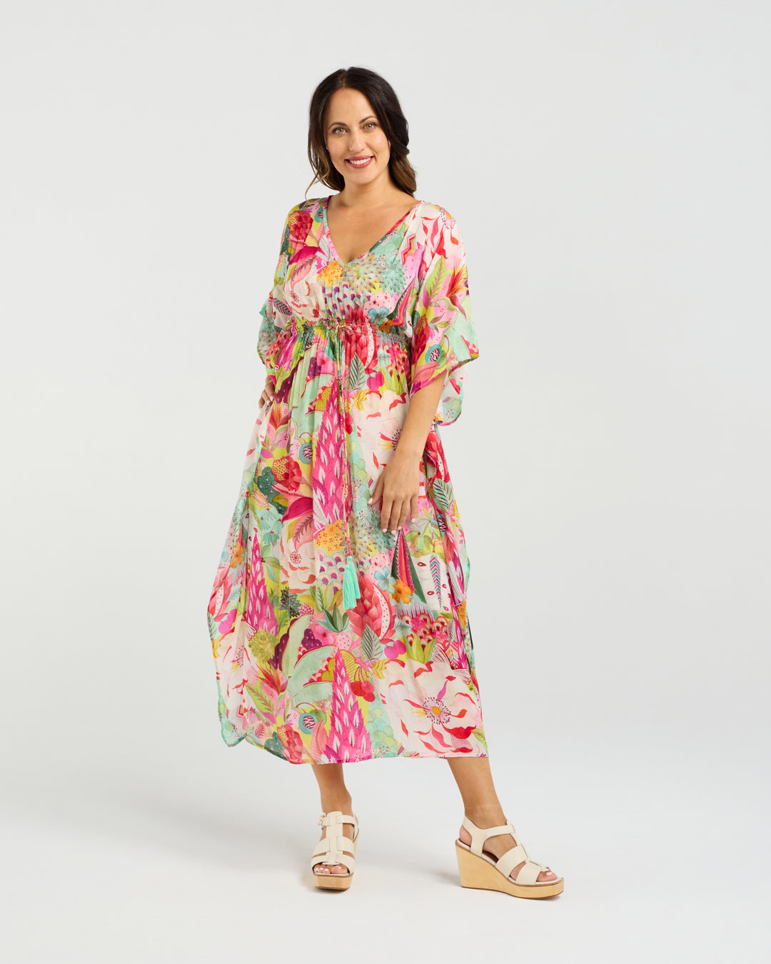 Seduce | Sonya Dress - Blossom Pop