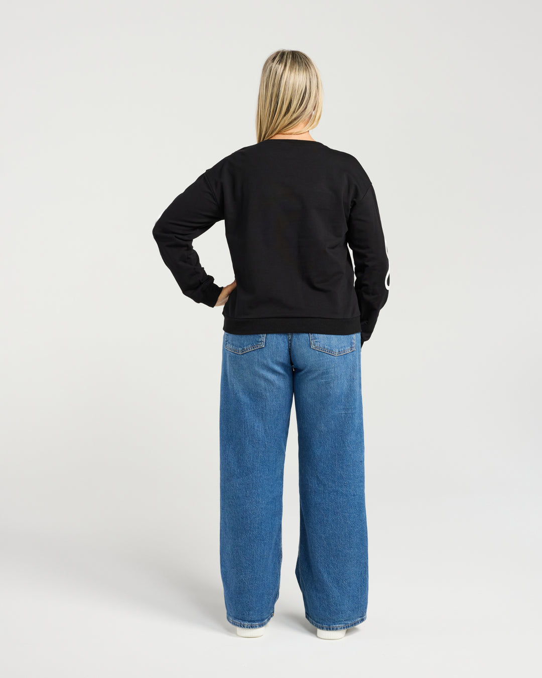 Seduce | Aurelia Sweat - Black/White