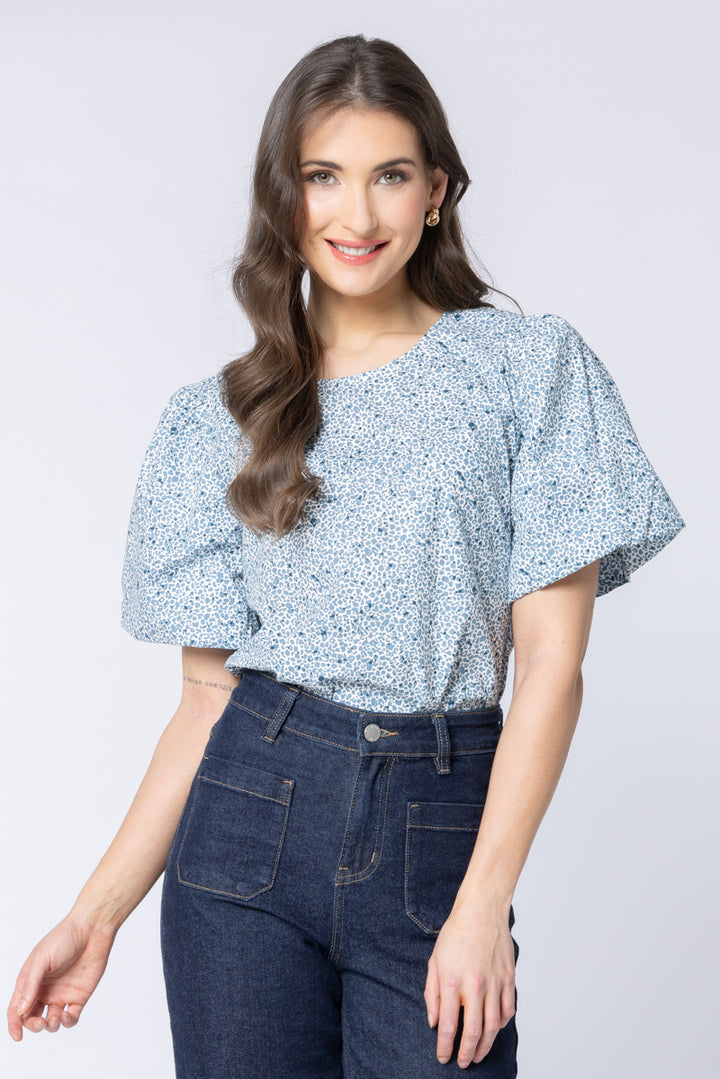 Seeking Lola | Knowing Top - Sapphire Saffron