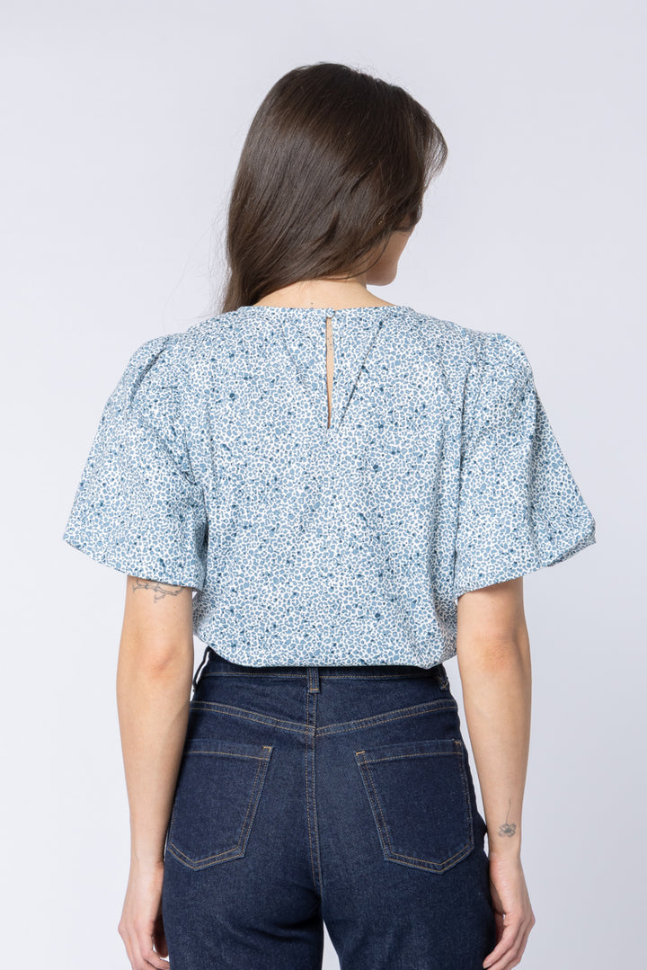 Seeking Lola | Knowing Top - Sapphire Saffron