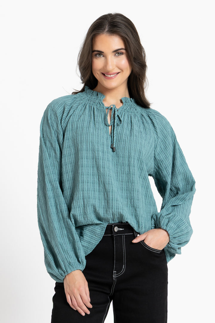 Seeking Lola | Rewrite Top Warm - Teal