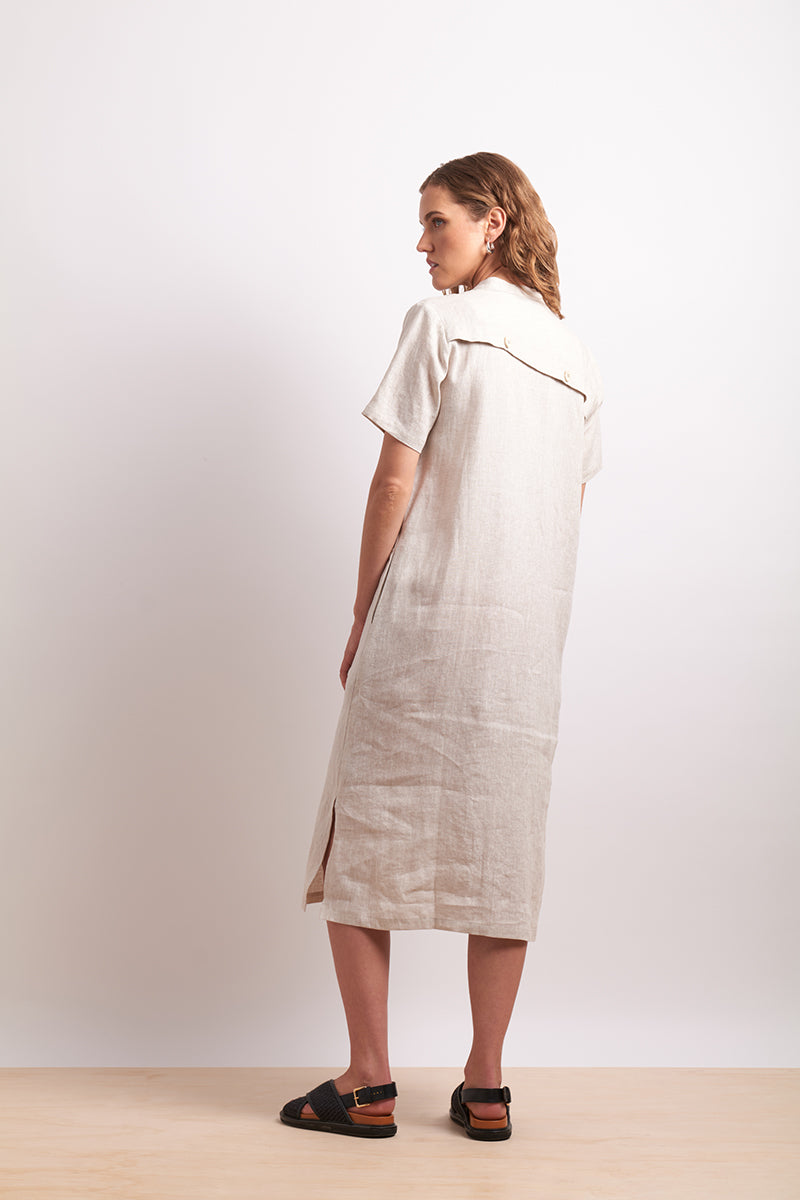 Neris | Divine Angles Dress - Sesame