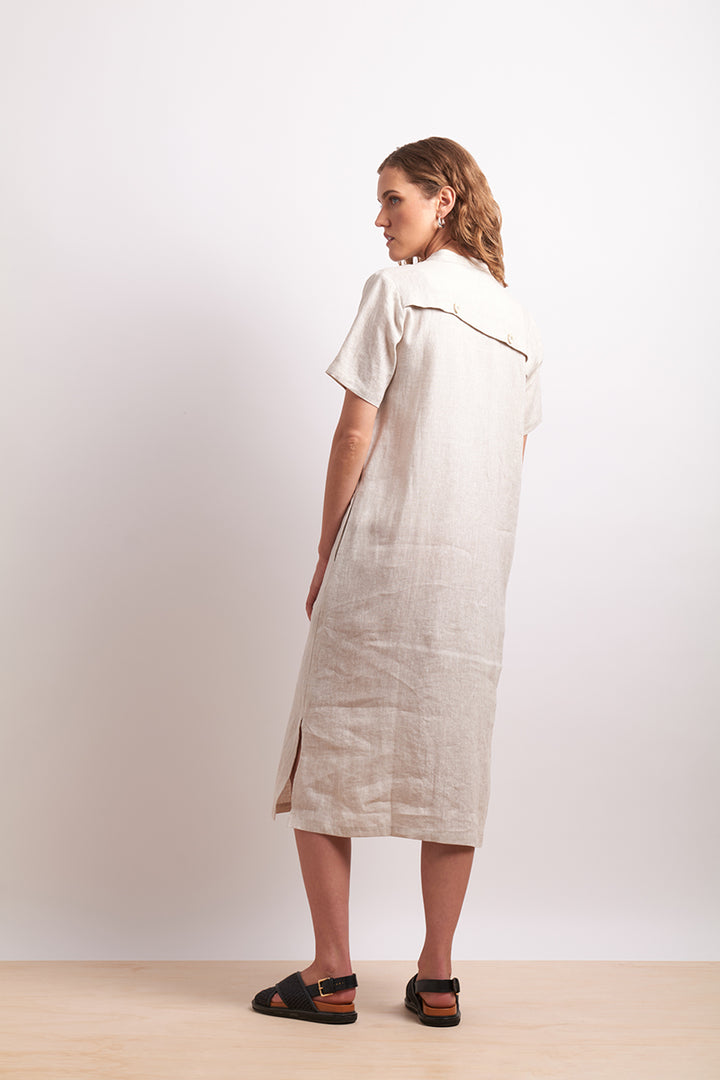 Neris | Divine Angles Dress - Sesame