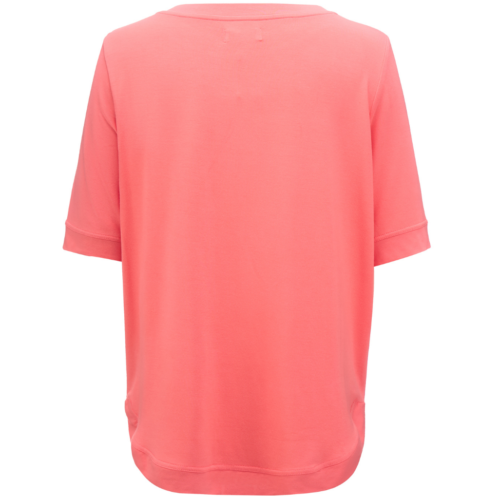 Moke | Ruby Tee - Sunset Coral